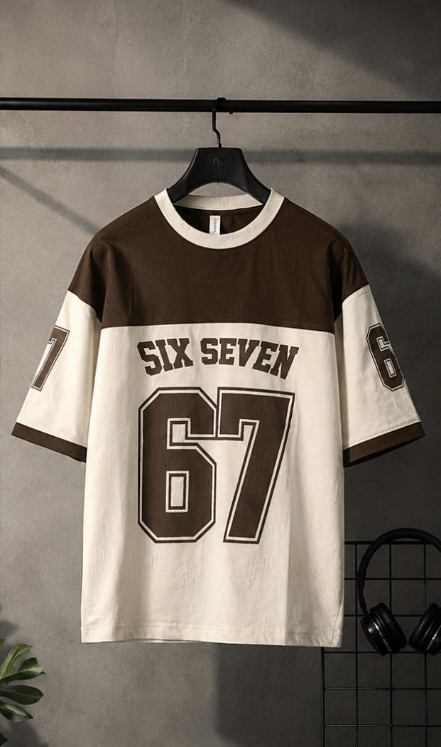 Six Seven 67 Oversized Jersey T-Shirt
